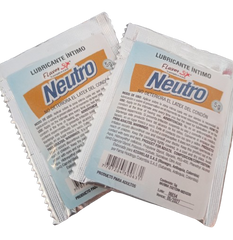 lubricante  neutro sachet