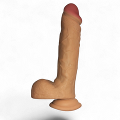 DILDO REALISTA 1173 25CM LARGO - 21.5 CM PENETRABLE - 16.5CM GRUESO