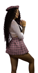Disfraz De Colegiala Rosado