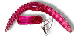 VIBRADOR DOBLE 973 : 39 CM DE LARGO X 13 CM DE DIAMETRO