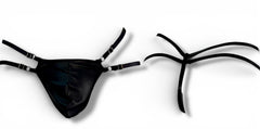 Tanga masculina tipo cuero