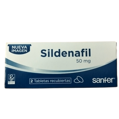 Sildenafil 50 Mg Recipe Caja x 2 Tabletas Recubiertas