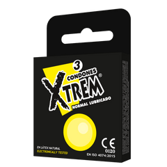 Condon Xtrem Normal Lubricado X 3