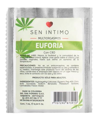 Lubricante Euforia Sashet Sen Íntimo