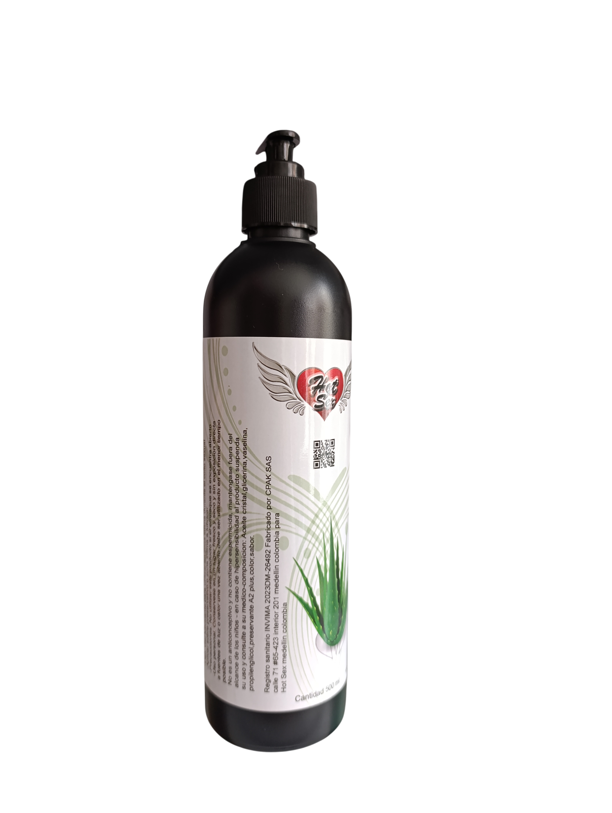 LUBRICANTE ANAL HOT SEX 500 ML.