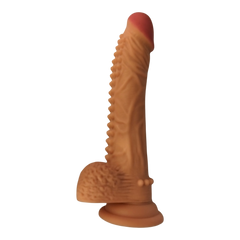 DILDO 24.5 CM LARGO 19.8CM PENETRABLES 13CM GRUESO 1114