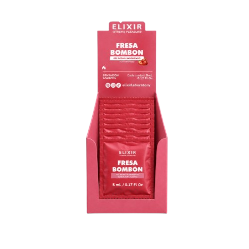 LUBRICANTE SACHET FRESA BOMBOM X5ML