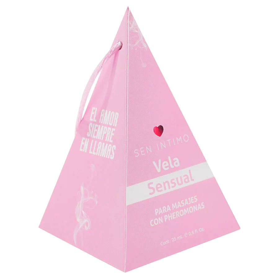 Vela Sensual Masajes Pirámide x 25 ml by Sen Íntimo