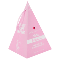 Vela Sensual Masajes Pirámide x 25 ml by Sen Íntimo