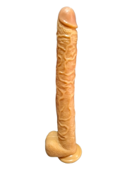 DILDO REALISTA 593, 45CM DE LARGO, 40 CM PENETRABLES, 17 CM CIRCUNFERENCIA
