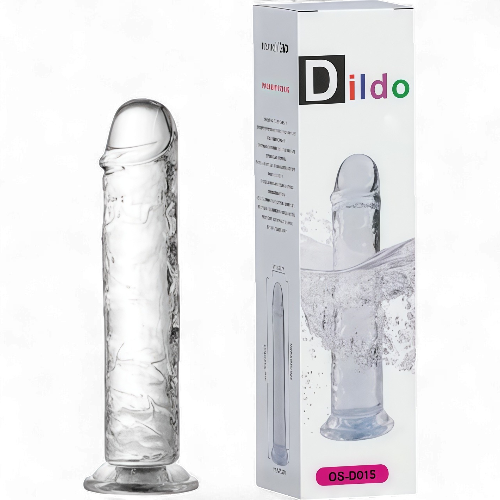 DILDO CHUPA 718: 22 cm de largo, 20 insertables x 12 1/2 de grueso