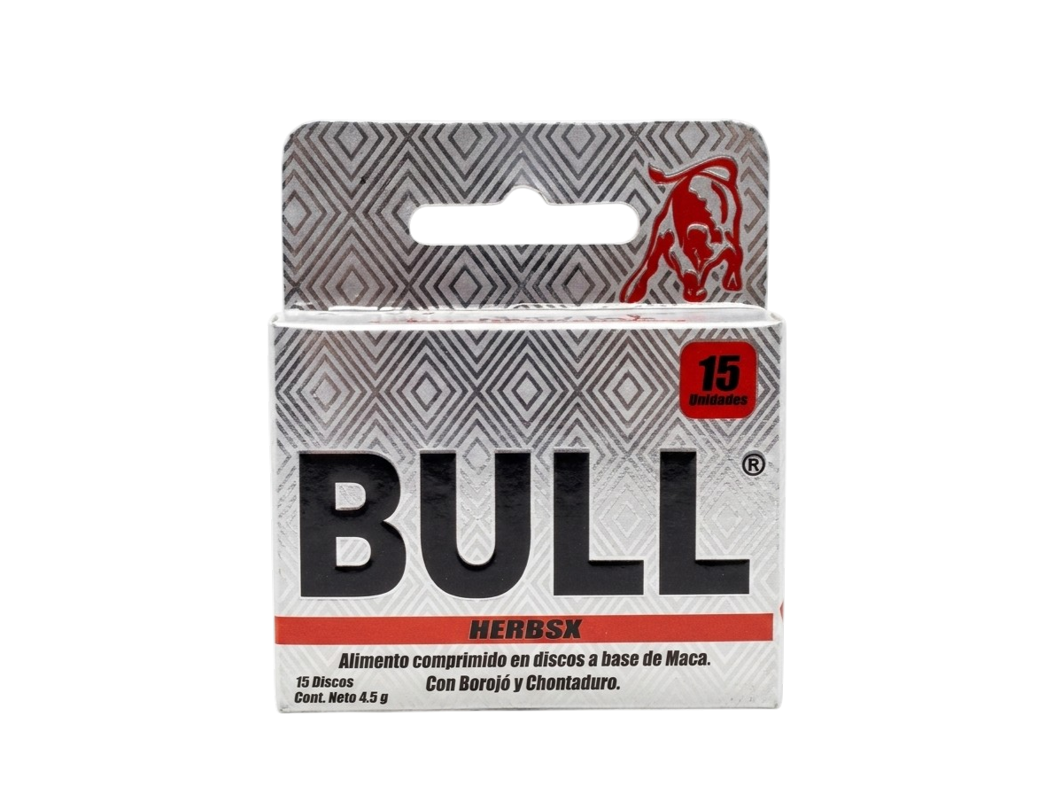 POTENCIALIZADOR XBULL EN PASTILLA: 15 TABLETAS