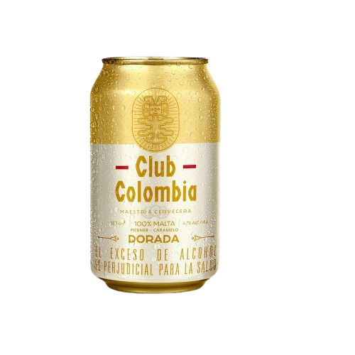 Cerveza CLUB COLOMBIA lata dorada (330 ml)