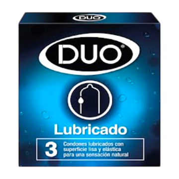 Condón Duo Lubricado X 3 Und