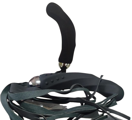 Vibrador con látigo 850