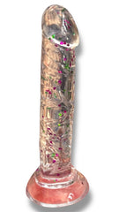 DILDO CON CHUPA 1031 : 20 CM ALTO X 14 CM DIAMETRO
