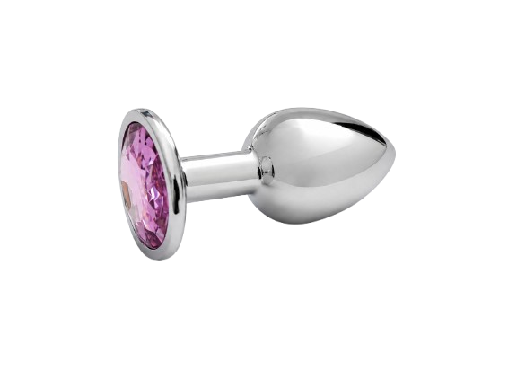 PLUG ANAL PLATEADO TALLA S