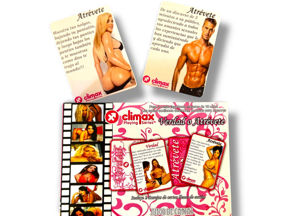 CARTAS VERDAD O TE ATREVETE