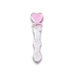 Dildo de Vidrio Rohan 20 cm •Diametro 3.8 cm