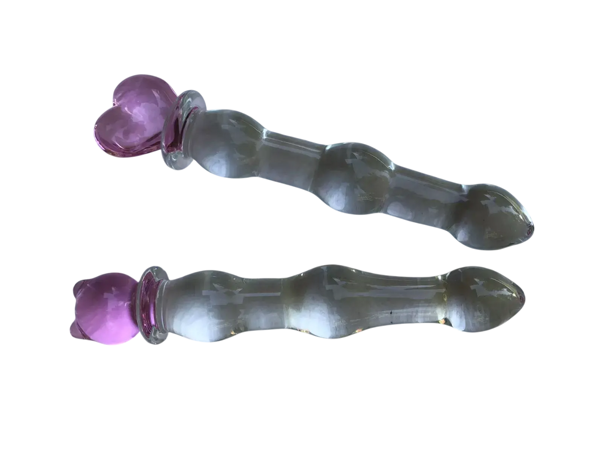dildo / consolador en vidrio 117
