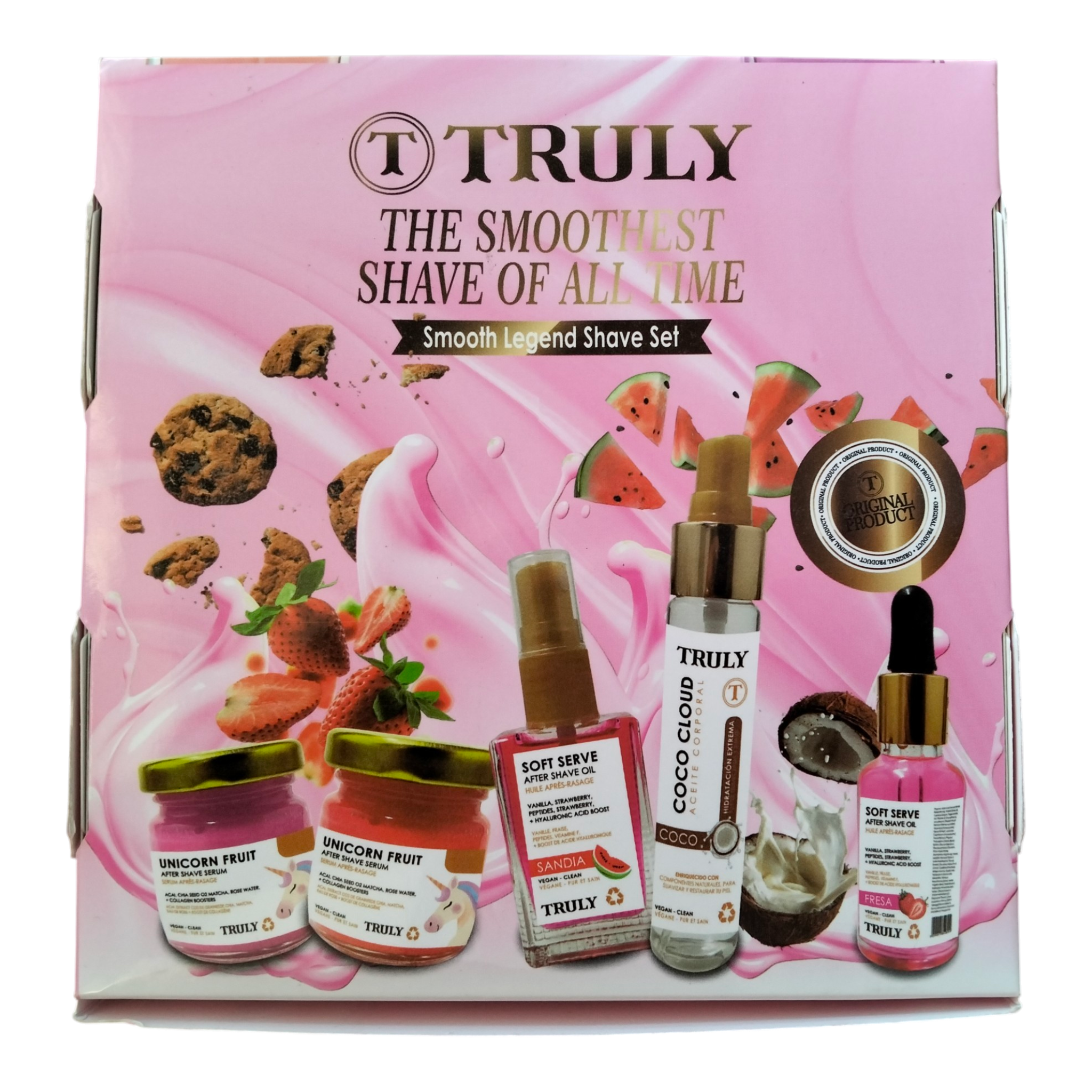 Kit Viajero Truly Beauty Cuidado Corporal Unicorn Fruit