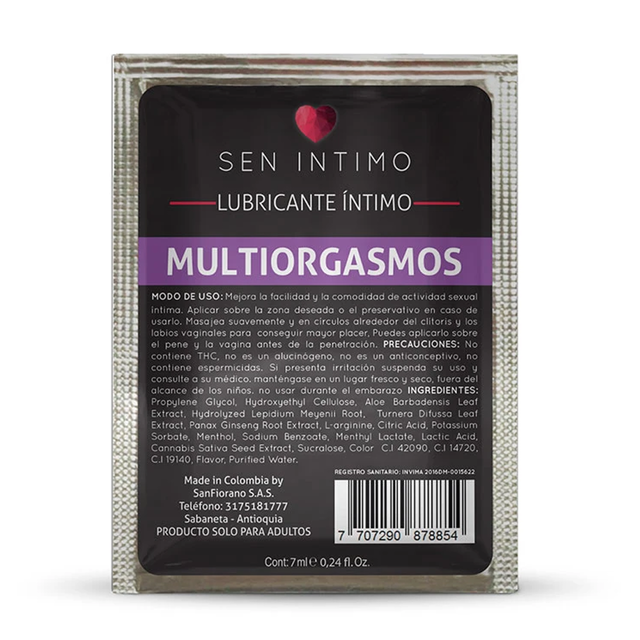 multiorgasmico sen sachet